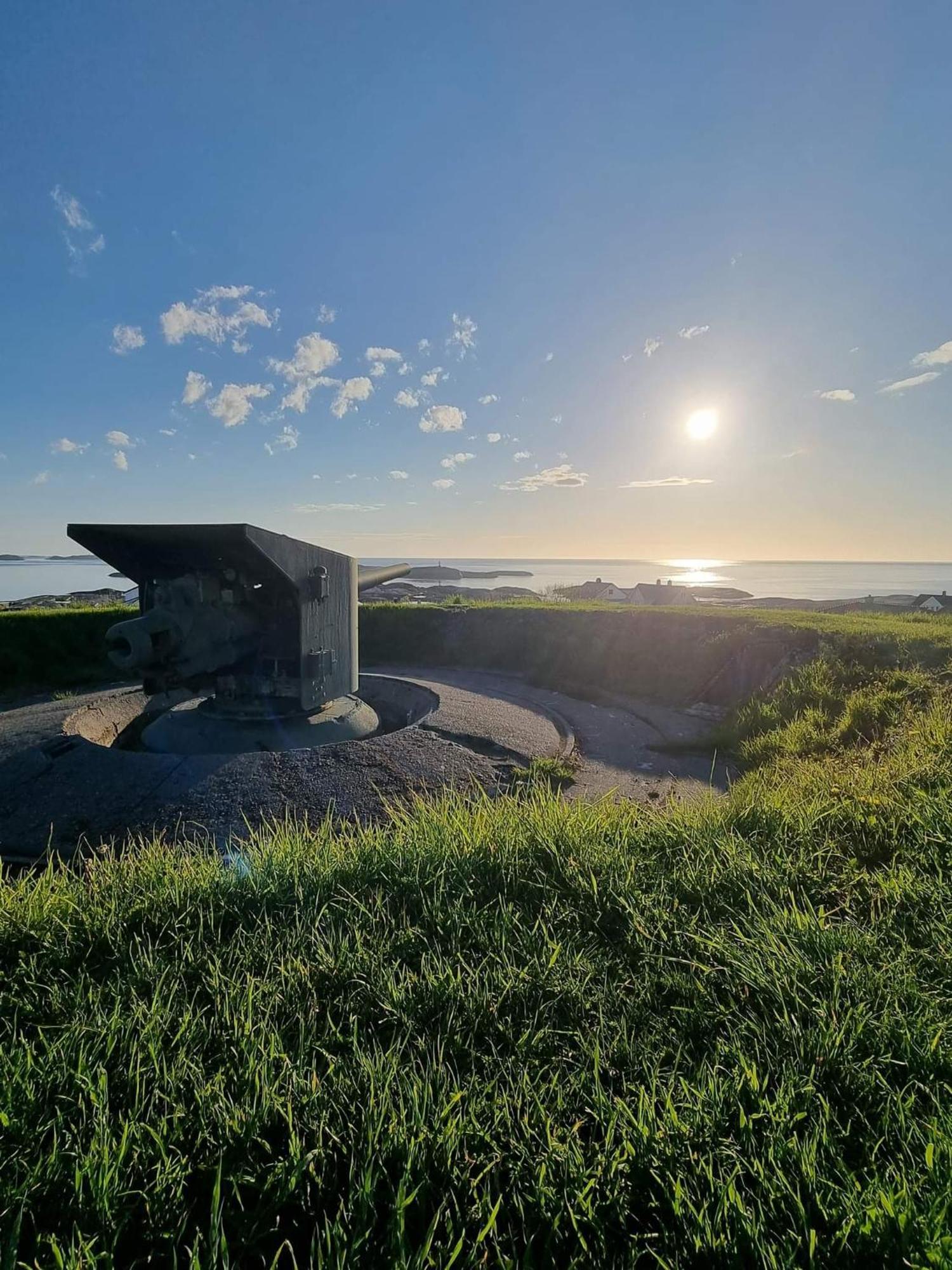 Rorbu Ved Sjoen Villa Bud Bagian luar foto